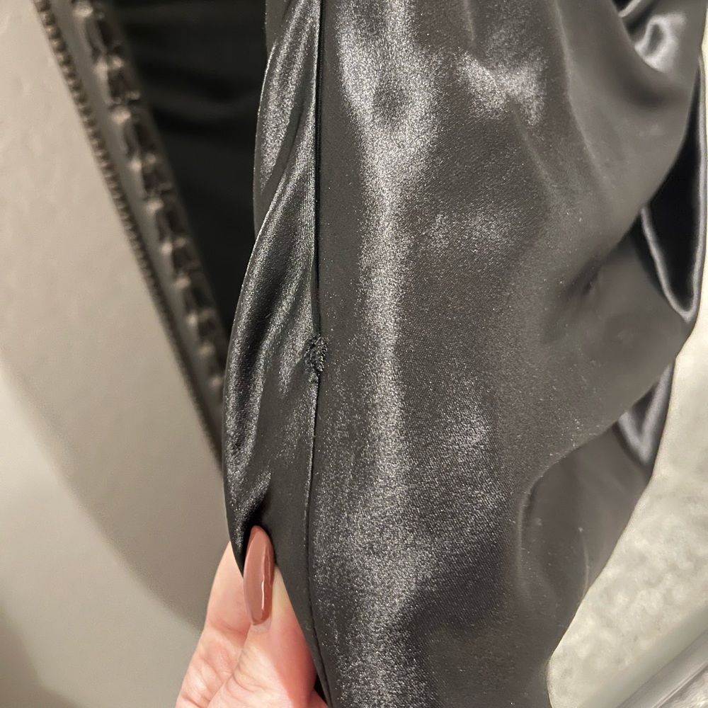 House of CB Reva Satin Gathered Corset Dress - Picture 13 of 13